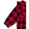 Disney Junior Baby Plaid Flannel Bodysuit Newborn to Infant - 4 of 4