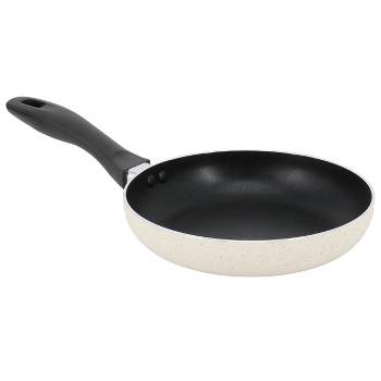 Oster Clairborne 9.5 Inch Round Nonstick Aluminum Frying Pan in Linen