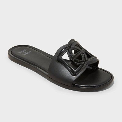 Women's Dove Cut Out Slide Sandals - Shade & Shore™