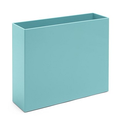 Poppin Aqua Plastic File Box 101274