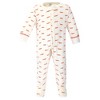 Touched by Nature Infant Organic Cotton Zipper Sleep and Play 3pk, Cactus - 3 of 4