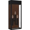 Maren 1-Light Matte Black Outdoor Wall Lantern - 4 of 4