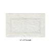 Lux Premium 100% Cotton Ultra-Soft Reversible Bathroom Rug-Durable Tufted Weave, Highly Absorbent Solid Pattern for Multipurpose use - 3 of 4