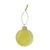 Tennis Ball Glass Christmas Ornament - 2 of 4