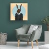 Famous When Dead 'David Lynch Rabbit' Canvas Art - 4 of 4