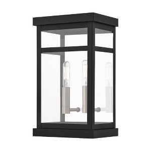 Livex Lighting Hopewell 2 - Light Wall Light in  Black - 1 of 2