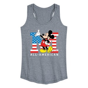 Women's - Disney - Americana Graphic Racerback Tank - 1 of 4