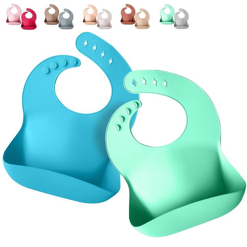Sperric Silicone Baby Bibs, 1 of 7