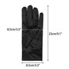 INSPIRE CHIC Women's Satin Faux Pearl Sembellished Full Finger Gloves - 2 of 4