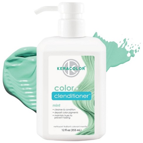 Keracolor Clenditioner Hair Dye (MINT) Semi Permanent Hair Color Depositing Conditioner - (12 Oz) - image 1 of 3