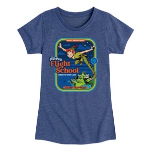Girls' - Disney - Peter Pan Fitted Short Sleeve Graphic T-Shirt - 1 of 4