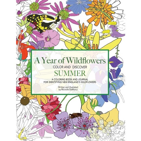  Color The Wild Adult Coloring Book - 8.5 x 11 inches