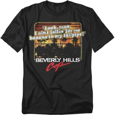 Beverly Hills Cop Banana In My Tailpipe Adult T-Shirt