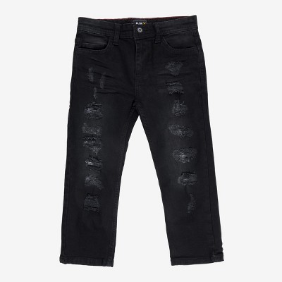 RAW X Kids and Toddlers Boys Distressed Stretch Denim Jeans
