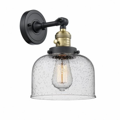 Bell - 1 Light Wall Sconce In Industrial Style-12 Inches Tall and 8 Inches Wide