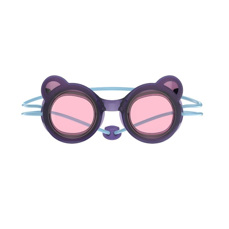 Speedo Kids&#39; Sunny Vibes Gummy Bear Swim Goggles - Purple/Vermillion, 3 of 5