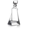 JoyJolt Atlas Crystal Modern Whiskey Decanter – 22 oz Small Liquor Decanter with Stopper - 3 of 4