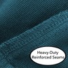 Node Fitness Replacement Cover for 25" x 12" Rectangular Bolster - Organic Cotton Yoga Meditation Cushion Cover - 4 of 4