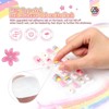 Saviland Kids 7-Pack Press-On Nails Kit - 168PCS Pre-Glued Short False Nails with Glitter Ombre Designs for Girls 8-12 Years.(Holiday Gift) - 3 of 4