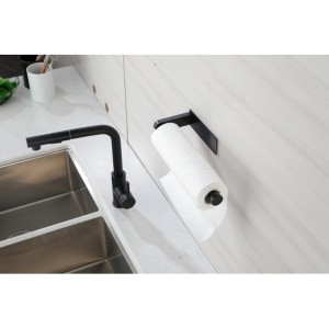 Stainless Steel Paper Towel Holders, 12-inch, 2-Pack - Self-Adhesive or Screw Mount for Kitchen. - 1 of 4