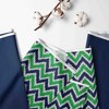 Bacati - MixNMatch Navy/Green Storage Box Large - 2 of 4