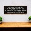 Slickblue Funny Wine Quote Sign, 3.5x10 Knotty Pine Plaque, Rustic Shelf or Wall Decor, Multiple Colors - 3 of 3