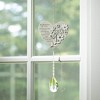 Sullivans 15.5" In Memory Of You Heart Crystal, Gray - 3 of 3