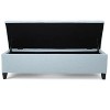 CAVINAS Modern Pull-Open Top Long Ottoman Bench with Storage,Button Tufted Storage Bench for Bedroom,Living Room - 2 of 4