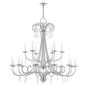 Livex Lighting Daphne 18 - Light Chandelier in  Polished Chrome - 1 of 4