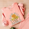 Simply Sage Market Grow Wild Sun Child Colorful Lightweight Garment Dyed Sweatshirt - 3 of 4