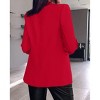 Coolmee Blazers for Women Suit Jackets Dressy Open Front Long Sleeve Blazer Business Casual Outfits - 3 of 4