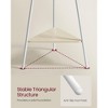 VASAGLE Coat Rack Freestanding, Coat Hanger Stand, Hall Tree with 2 Shelves, for Clothes, Hat, Bag, Industrial Style - 4 of 4