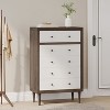 NicBex 5 Drawes Dresser Toolless Assembly Chests of Drawers Closet Organizers and Storage Tall Dresser for Bedroom, Living Room - 2 of 4