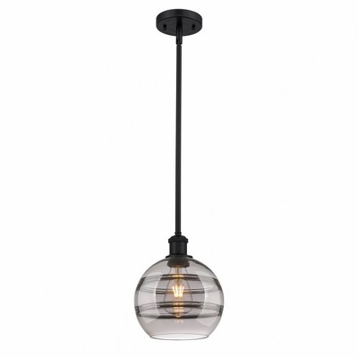 Rochester - 1 Light Stem Hung Mini Pendant In Industrial Style-9.88 Inches Tall and 8 Inches Wide