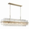 Crystorama Lighting Hayes 16 - Light Chandelier in  Aged Brass - 4 of 4