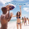Jasonwell Pool Beach Water Football – Waterproof Soft Football for All-Weather Play, Outdoor Sports Toy for Kids, Teens & Adults, Orange Color - 3 of 4