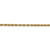 Black Bow Jewelry 4mm, 14k Yellow Gold, D/C Quadruple Rope Chain Bracelet - 2 of 4