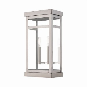 Livex Lighting Hopewell 2 - Light Wall Light in  Brushed Nickel - 1 of 2