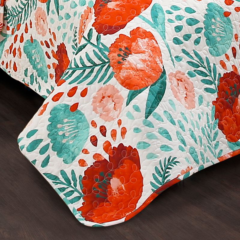 Poppy Garden Quilt Set - Lush Décor, 6 of 9