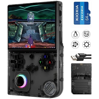 Anbernic RG40XX V Handheld Game Console RG 40XXV 4.0'' IPS Screen with 128G TF Card 5G WiFi 4.2 Bluetooth Online, and HDMI Retro Emulator