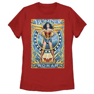 Women's Wonder Woman 1984 Trading Card T-Shirt - 1 of 4