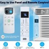 Kismile Small Room Window Air Conditioner , Remote Included ( 120-Volt , 6000-BTU ) - 4 of 4