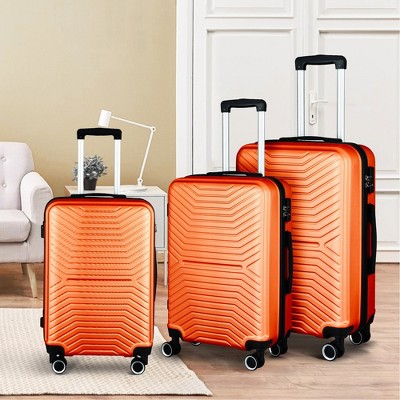Luggage Sets, 3 Piece Luggage Expandable Suitcase Set, Hardshell 4-Wheel Spinner Luggage w/TSA Lock, ABS Clearance Suitcase Sets 20"/24"/28"