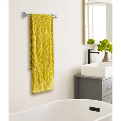 Polished Nickel Wall Mounted Towel Bar with E-Coating Finish
