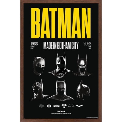 Trends International DC Comics Batman: 85th Anniversary - Made In Gotham Framed Wall Poster Prints