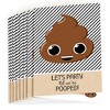 Big Dot of Happiness Party 'Til You're Pooped - Fill In Poop Emoji Party Invitations (8 count) - 2 of 4