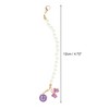 Unique Bargains Pearl Chain Bow Water Cup Pendant 1 Pc - 2 of 4