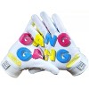 Battle Sports Gang Gang Double Threat Adult Football Receiver Gloves - White - 2 of 3