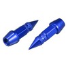 Unique Bargains Wheel Valve Cap Extension Tire Stem Valve Caps Extender Dustproof Waterproof for Auto Aluminum Alloy 4 Pcs - 4 of 4