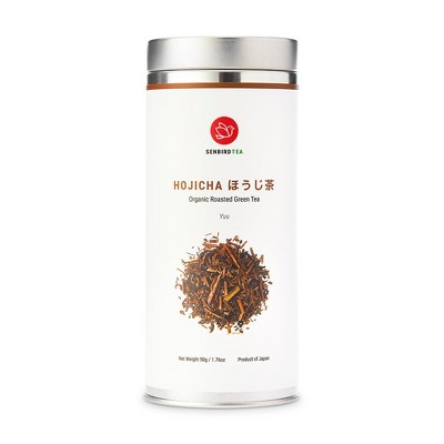 Senbird 1.76oz / 50g Loose Leaf Japanese Roasted Green Tea Hojicha Yuu - Shizuoka, Japan
